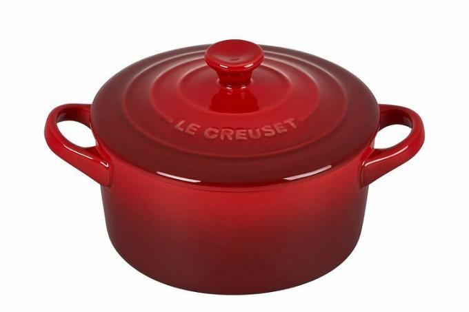 Amazon PD Le Creuset Steintøy Mini Rund Cocotte 8 oz Cerise