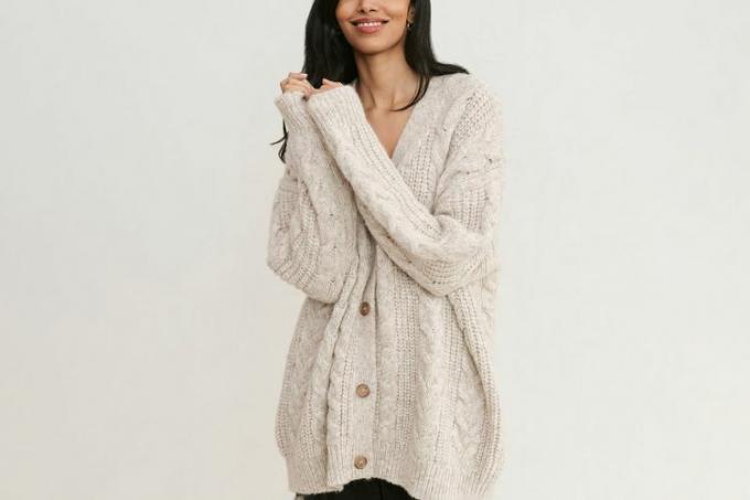 Jenni Kayne Cable Cocoon Cardigan