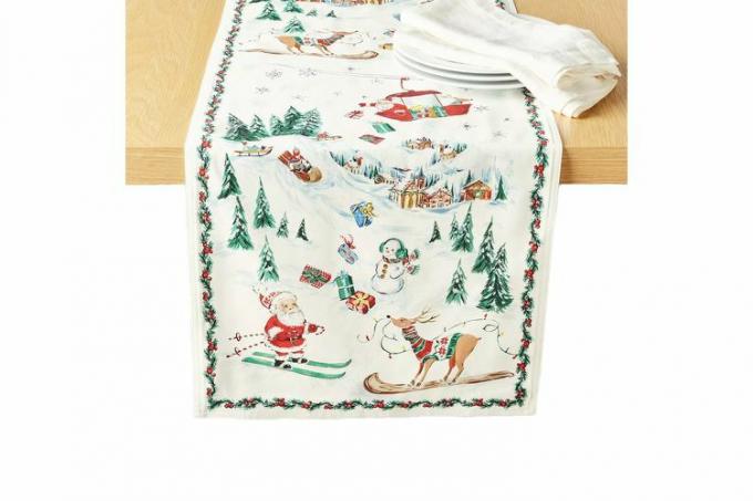 Sur La Table Snowy Village Runner