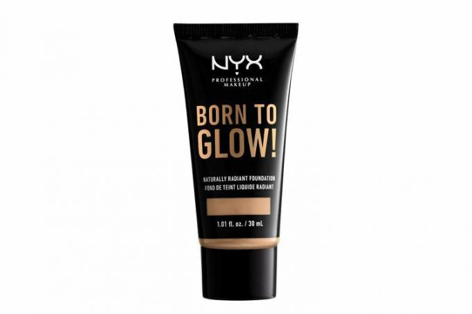 Amazon NYX PROFESSIONAL MAKEUP Born To Glow Naturally Radiant Foundation, middels dekning - Buff