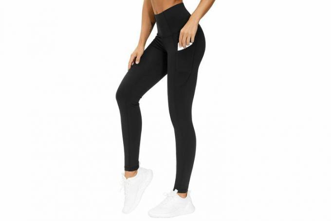 Amazon THE GYM PEOPLE Thick High Waist Yoga Bukser