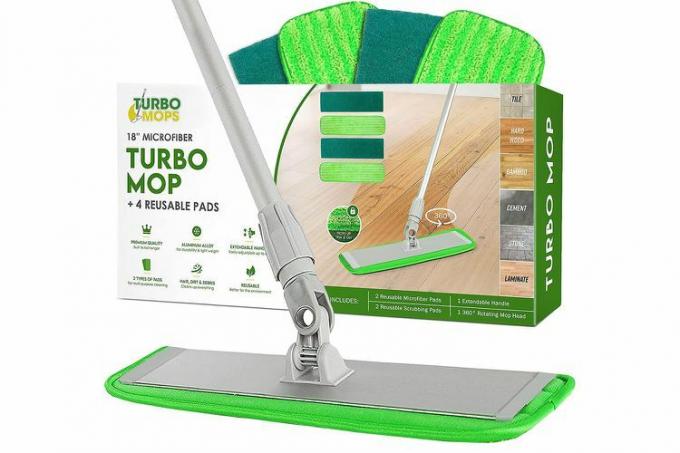 Amazon Turbo mikrofiber mopp gulvrengjøringssystem