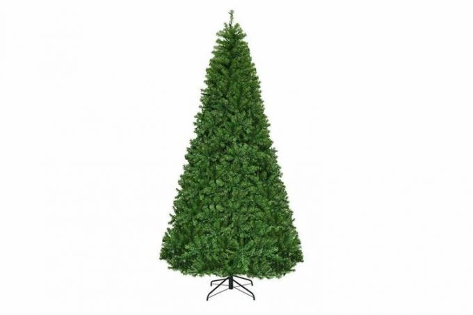 Walmart Costway 9 Ft Pre-Lit kunstig juletre hengslet 1000 LED-lys