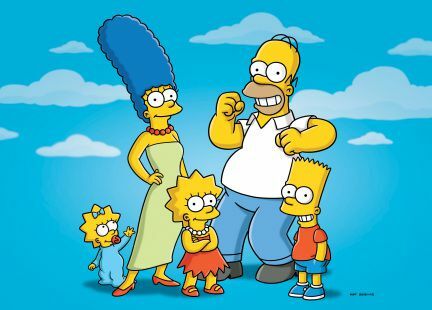 Homer Simpson og familie - The Simpsons