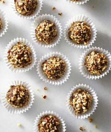 Sjokolade Pecan Fudge Balls