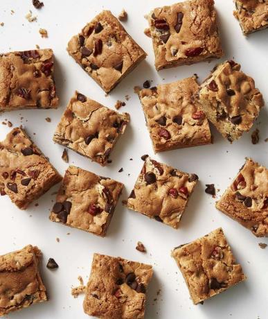 Chocolate Chip Pecan Blondies