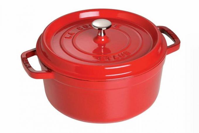 Mål STAUB Støpejern 5,5-qt Rund Cocotte