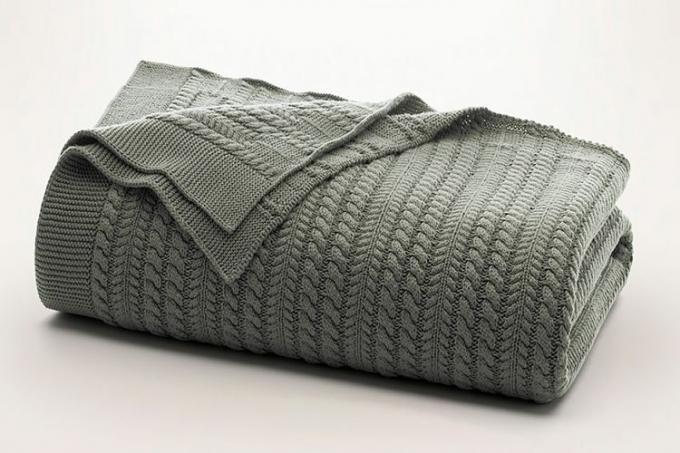 Black Friday Boll & Branch Branch Knit Throw Blanket