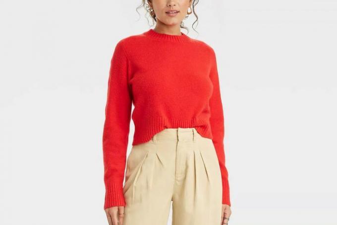 Target Universal Thread Women's Crew Neck Cashmere-lignende genser