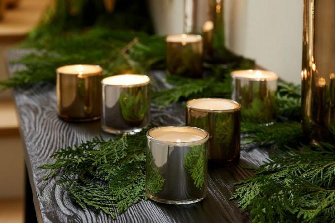 West Elm Mercury Votive stearinlys