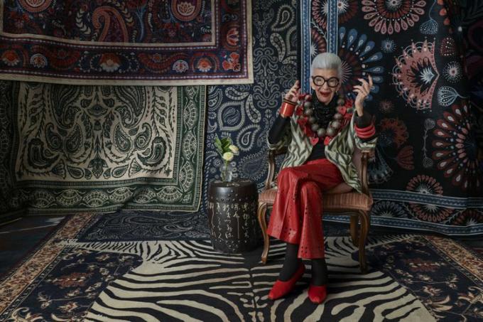 Iris Apfel x Ruggable Realsimple