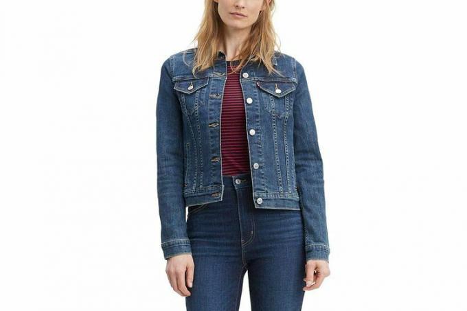 Levi's originale lastebiljakke for kvinner (standard og pluss)