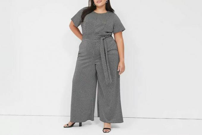 Black Friday Lane Bryant Lena Lurex Jumpsuit med vidde ben