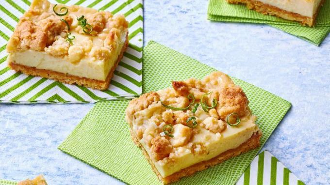 Sitrusoppskrifter: Coconut-Lime Crumble Bars