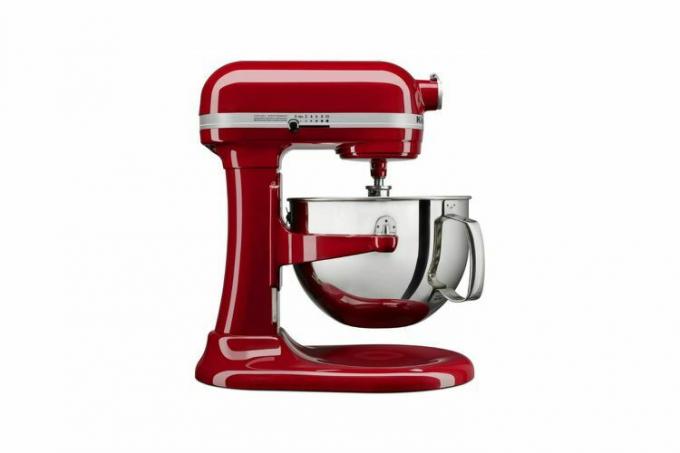 Restaurert KitchenAid Professional 600 stativmikser 6 Quarts 10-speed Empire Red