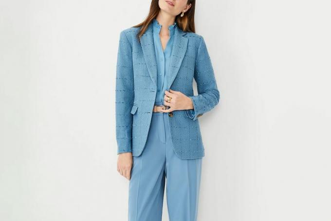 Ann Taylor The Greenwich Blazer i Tweed