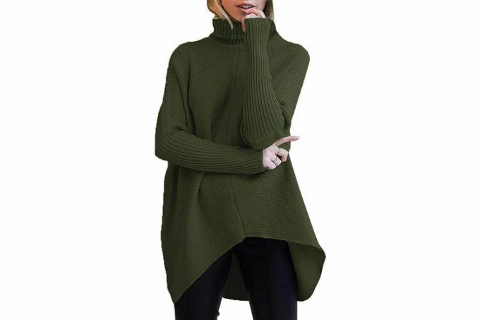 Amazon October Prime Day ANRABESS Dame Turtleneck Oversized genser