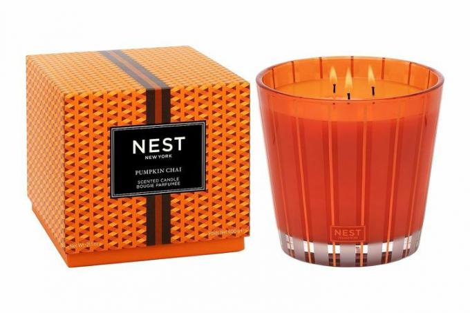 Amazon NEST Fragrances 3-Wick Candle- Pumpkin Chai, 21,1 oz - NEST03PC002