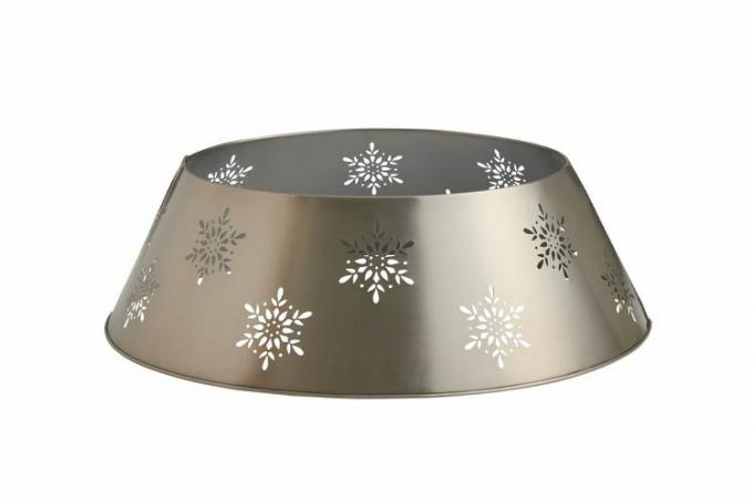 World Market Laser Cut Metal Snowflake Christmas Tree Collar