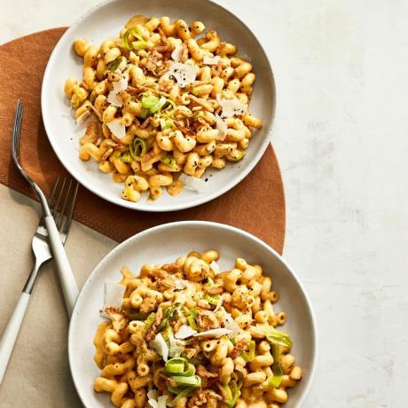 Kremet butternut squash pasta