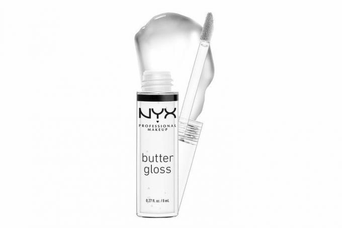 Amazon NYX PROFESSIONAL MAKEUP Butter Gloss, ikke-klebrig lipgloss - sukkerglass (klart)