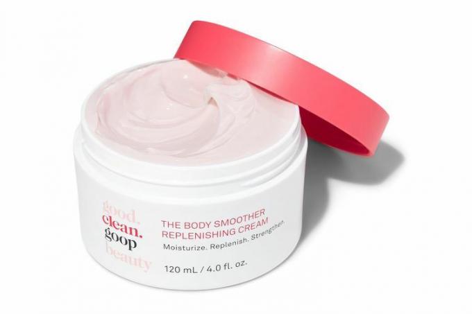 Amazon good.clean.goop skjønnhet The Body Smoother Replenishing Cream | Hydraterende fuktighetskrem for tørr hud