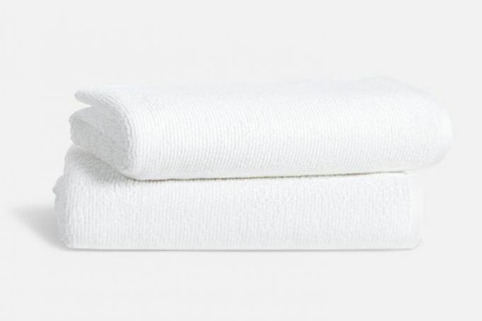 Cyber ​​Monday Brooklinen Organic Ribbed Badehåndklær