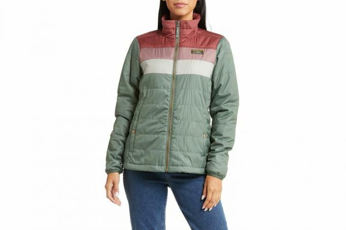 Nordstrom L.L.Bean Mountain Classic vannavstøtende pufferjakke for kvinner