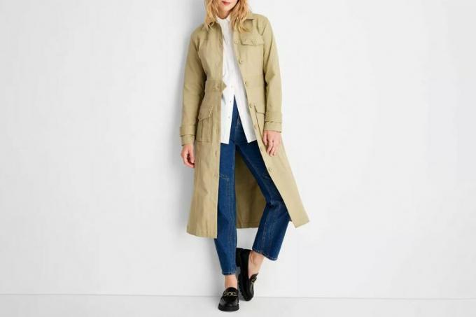 Target Future Collective med Reese Long Sleeve Belted Trench Coat