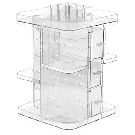 Bærebjelker 360 ° Roterende Makeup Organizer