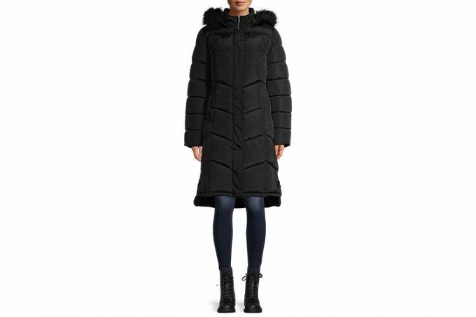 Walmart Big Chill Maxi Chevron Puffer Coat