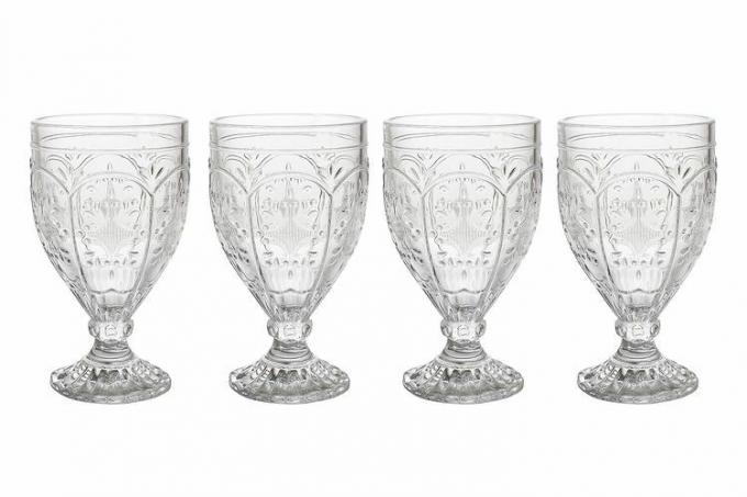 Amazon Fitz og Floyd Trestle Glassware utsmykkede beger