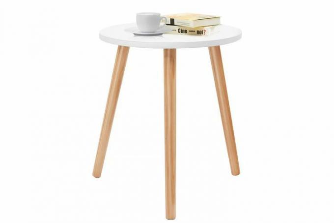 Target Costway Modern Round Coffee Tea Side Sofabord