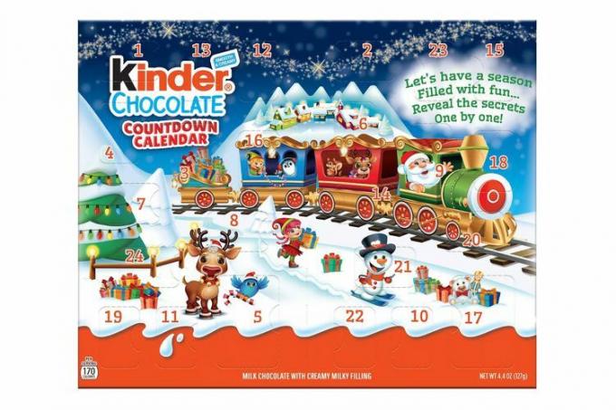 Target Kinder Holiday Milk Chocolate Countdown Calendar