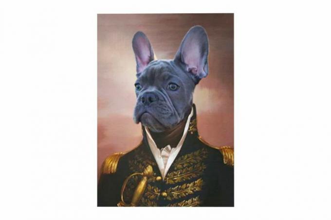 Crown & Paw The General Custom Pet-plakat