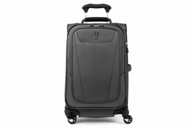 Amazon Travelpro Maxlite 5 utvidbar bagasje med myk side med 4 spinnerhjul, lett koffert, herre og kvinner, Shadow Grey, 21-tommers håndbagasje