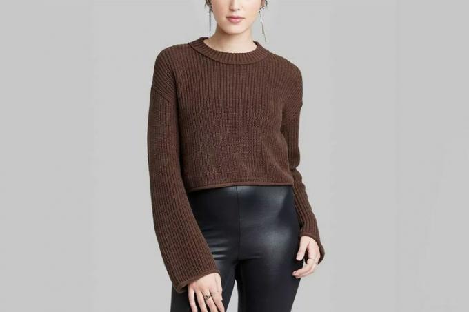 Target Wild Fable Dame Crewneck Boxy Pullover genser
