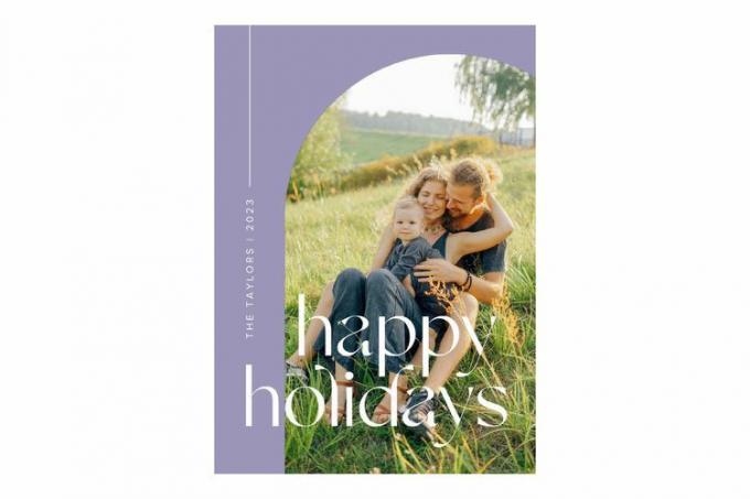 Mixbook Holiday Arched Frame