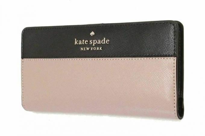 Amazon Kate Spade New York staci colorblock stor slank bifold lommebok