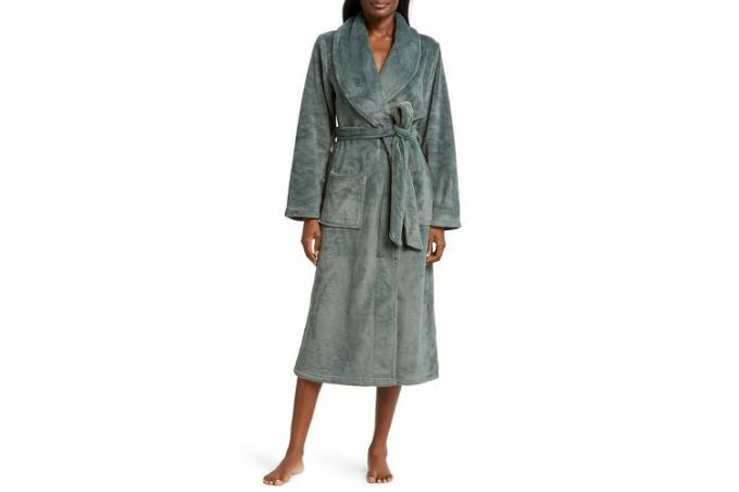 Nordstrom Sjalkrage Plysj Longline Robe