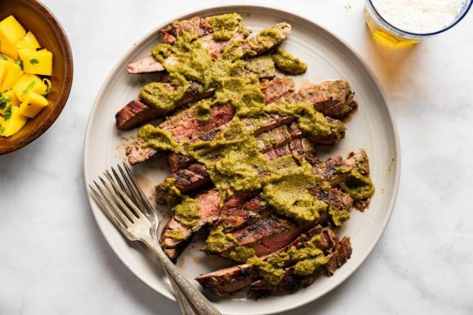 Jamaican Jerk Flank Steak