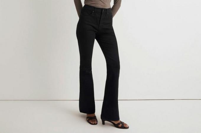 Madewell Skinny Flare Jeans i Black Frost Wash