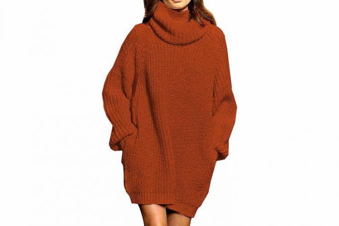 Rosa Queen Loose Oversized Turtleneck